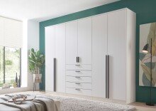 Drehtürenschrank >Arnis< 6 Türen, 5...