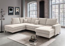 Wohnlandschaft >Rube< Schlaffunktion, Stauraum,...