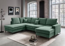 Wohnlandschaft >Rube< Schlaffunktion, Stauraum,...