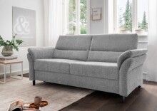 3-Sitzer >Cherish< in grau - 192x90x89 (BxHxT)