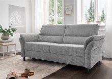 3-Sitzer >Cherish< in grau - 192x90x89 (BxHxT)