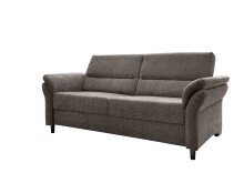 3-Sitzer >Cherish< in grau-braun - 192x90x89 (BxHxT)