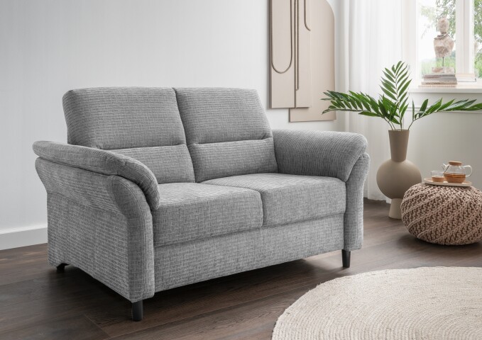 2-Sitzer >Cherish< in grau - 147x90x89 (BxHxT)