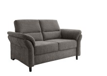 2-Sitzer >Cherish< in grau-braun - 147x90x89 (BxHxT)