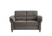 2-Sitzer >Cherish< in grau-braun - 147x90x89 (BxHxT)