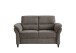 2-Sitzer >Cherish< in grau-braun - 147x90x89 (BxHxT)
