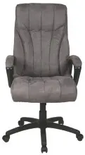 Chefsessel >John< 150kg, grau, Mikrofaser -...