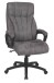 Chefsessel >John< 150kg, grau, Mikrofaser - 68x111x68cm (BxHxT)