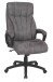 Chefsessel >John< 150kg, grau, Mikrofaser - 68x111x68cm (BxHxT)