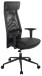Bürostuhl >Homepro< Kaltschaumpolster, Netrücken, schwarz - 68x117x68cm (BxHxT)