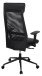 Bürostuhl >Homepro< Kaltschaumpolster, Netrücken, schwarz - 68x117x68cm (BxHxT)