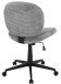 Bürostuhl >Tilo< in grau, Kordstoff - 61x90x61cm (BxHxT)