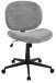 Bürostuhl >Tilo< in grau, Kordstoff - 61x90x61cm (BxHxT)