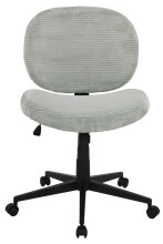 Bürostuhl >Tilo< in mint, Kordstoff - 61x90x61cm (BxHxT)