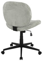Bürostuhl >Tilo< in mint, Kordstoff - 61x90x61cm (BxHxT)
