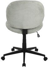 Bürostuhl >Tilo< in mint, Kordstoff - 61x90x61cm (BxHxT)