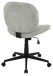 Bürostuhl >Tilo< in mint, Kordstoff - 61x90x61cm (BxHxT)