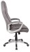 Chefsessel >Dirk< Federkern,  dunkelgrau, Webstoff - 66x116x66cm (BxHxT)