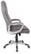 Chefsessel >Dirk< Federkern,  dunkelgrau, Webstoff - 66x116x66cm (BxHxT)