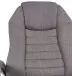 Chefsessel >Dirk< Federkern,  dunkelgrau, Webstoff - 66x116x66cm (BxHxT)