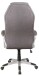 Chefsessel >Dirk< Federkern,  dunkelgrau, Webstoff - 66x116x66cm (BxHxT)