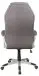 Chefsessel >Dirk< Federkern,  dunkelgrau, Webstoff - 66x116x66cm (BxHxT)