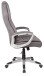 Chefsessel >Dirk< Federkern,  dunkelgrau, Webstoff - 66x116x66cm (BxHxT)
