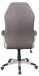 Chefsessel >Dirk< Federkern,  dunkelgrau, Webstoff - 66x116x66cm (BxHxT)