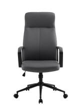 Chefsessel >Conrad< Wippmechanik, in dunkelgrau - 58x116x58cm (BxHxT)