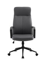 Chefsessel >Conrad< Wippmechanik, in dunkelgrau - 58x116x58cm (BxHxT)