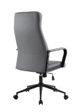Chefsessel >Conrad< Wippmechanik, in dunkelgrau - 58x116x58cm (BxHxT)