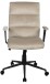 Bürostuhl >Fina< ergonomischer Wippmechanik, sand, Velours - 57x103x57cm (BxHxT)