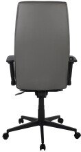 Bürostuhl >Homepro< Rautensteppung, dunkelgrau, Mikrofaser - 70x120x70cm (BxHxT)