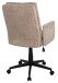 Bürostuhl >Charly< Taschenfederkern, in alrose, Kordstoff - 64x96x64cm (BxHxT)