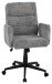 Bürostuhl >Charly< Taschenfederkern, in grau, Kordstoff - 64x96x64cm (BxHxT)
