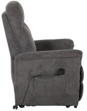 TV-Sessel >Pylos< Aufstehhilfe, Relaxfunktion, kieselgrau - 77x85x95cm (BxHxT)