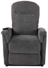 TV-Sessel >Pylos< Aufstehhilfe, Relaxfunktion, kieselgrau - 77x85x95cm (BxHxT)