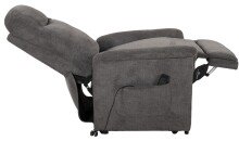 TV-Sessel >Pylos< Aufstehhilfe, Relaxfunktion, kieselgrau - 77x85x95cm (BxHxT)