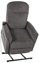 TV-Sessel >Pylos< Aufstehhilfe, Relaxfunktion, kieselgrau - 77x85x95cm (BxHxT)