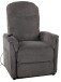 TV-Sessel >Pylos< Aufstehhilfe, Relaxfunktion, kieselgrau - 77x85x95cm (BxHxT)