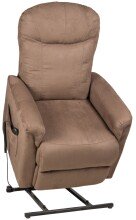 TV-Sessel >Pylos< Aufstehhilfe, Relaxfunktion, braun, Mikrofaser - 77x85x95cm (BxHxT)
