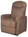 TV-Sessel >Pylos< Aufstehhilfe, Relaxfunktion, braun, Mikrofaser - 77x85x95cm (BxHxT)