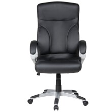 Chefsessel >Cosimo< 150 kg belastbar, ergonomisch, schwarz - 65x114x65cm (BxHxT)