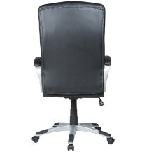 Chefsessel >Cosimo< 150 kg belastbar, ergonomisch, schwarz - 65x114x65cm (BxHxT)