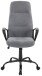 Chefsessel >Merlin< ergonomisch, kieselgrau, Webstoff - 64x111x64cm (BxHxT)