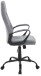 Chefsessel >Merlin< ergonomisch, kieselgrau, Webstoff - 64x111x64cm (BxHxT)