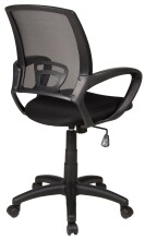 Bürostuhl >Tom< atmungsaktive, ergonomisch, schwarz, Netzstoff - 60x92x60cm (BxHxT)