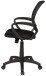 Bürostuhl >Tom< atmungsaktive, ergonomisch, schwarz, Netzstoff - 60x92x60cm (BxHxT)