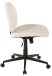 Bürostuhl >Tilo< ergonomisch, in creme, Kordstoff - 61x90x61cm (BxHxT)