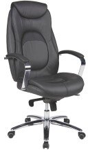 Chefsessel >Mattes< belastbar bis 150kg, Anthrazit...
